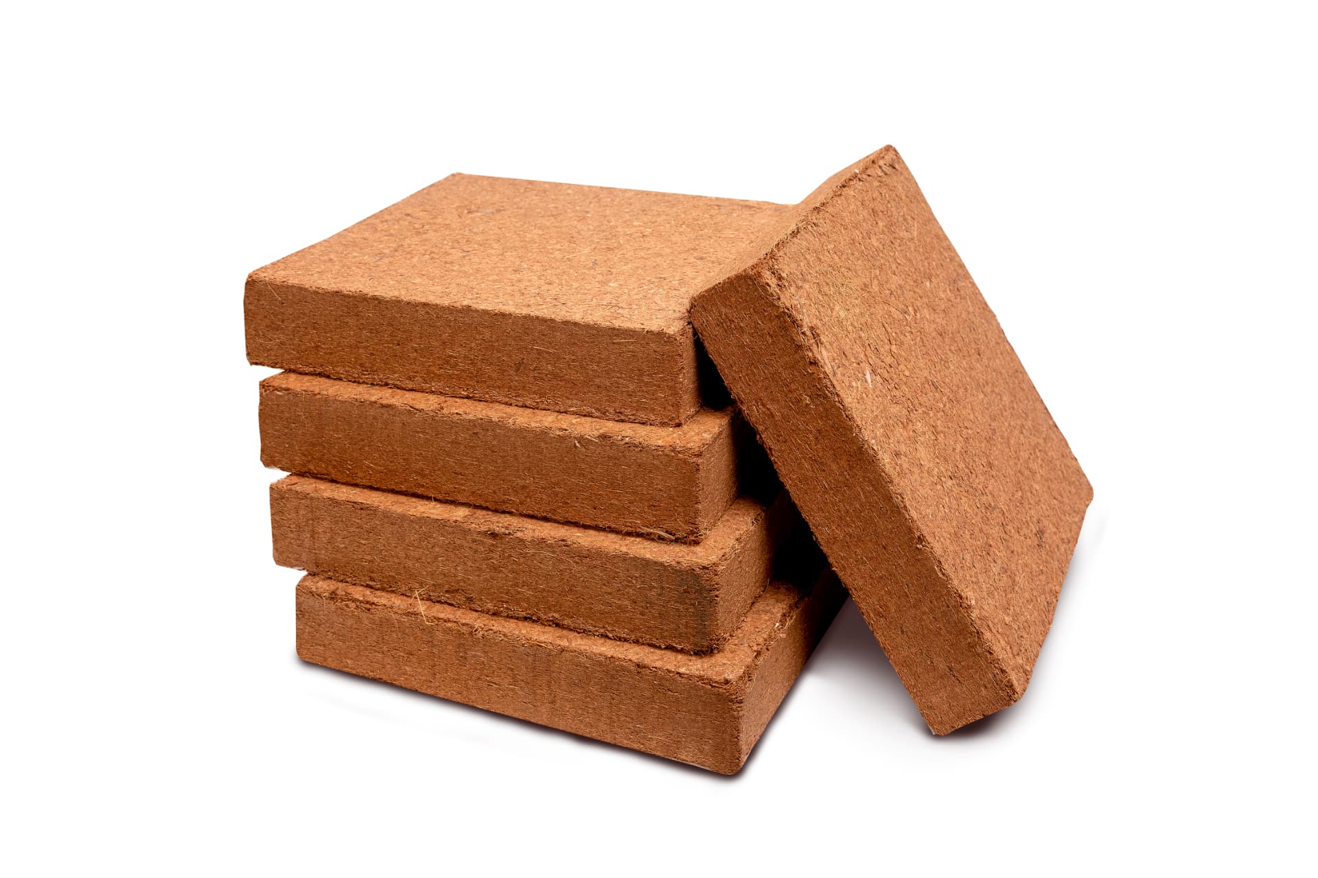 HortBio compressed coco coir blocks for commercial growing media orders